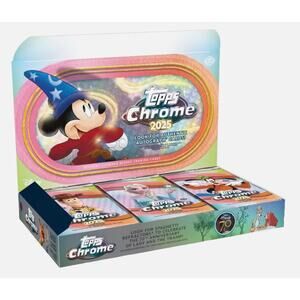 2025 Topps Chrome® Disney – Hobby Box – Presale – Ships Upon Arrival